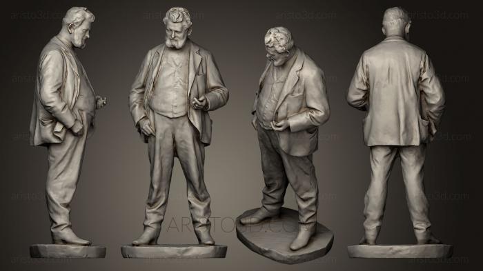 Figurines of people (STKH_0104) 3D model for CNC machine